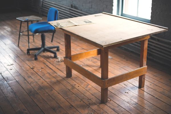 Office chair, spins too well